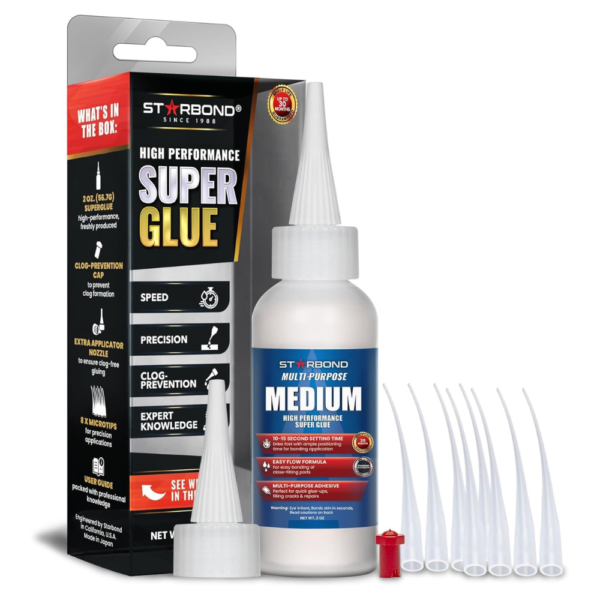 Starbond Medium Super Glue Pro Kit (2 oz) – Strong