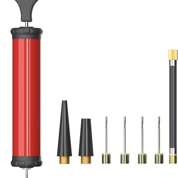 Portable Ball Pump with Needles and Nozzles
