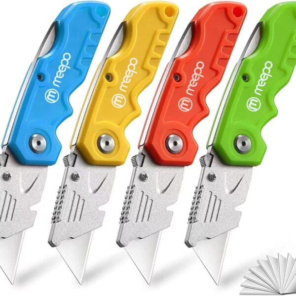 Folding Box Cutter – 4 Pack