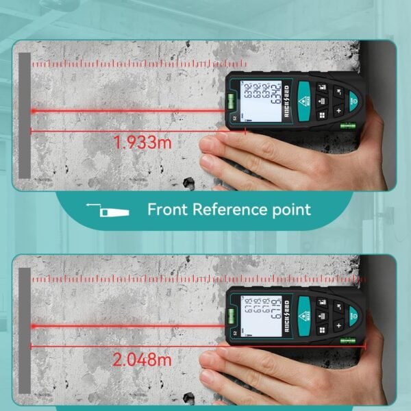 Digital Laser Distance Meter with Bubble Levels