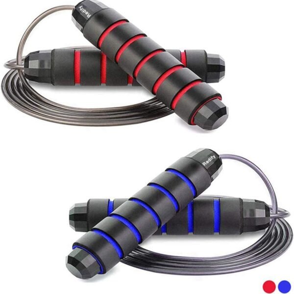 Adjustable Speed Jump Rope with Ball Bearings for Smooth Rotation