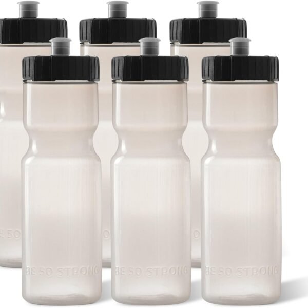 Reusable Sports Water Bottles, 22 oz
