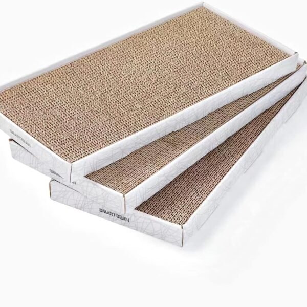 3-Pack Cardboard Cat Scratcher Pads for Cats