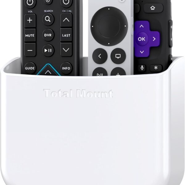 Wall-Mount Remote Control Holder