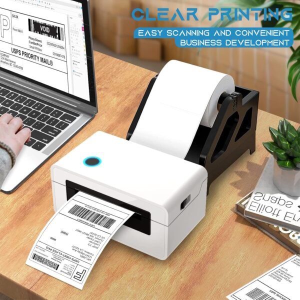 Thermal Shipping Labels, 4" x 6", 2 Rolls (250 Labels Each)