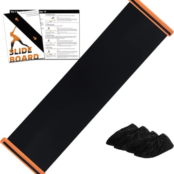 Exercise Slide Board with Booties for Full Body Training