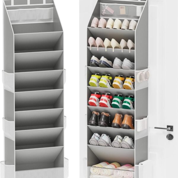 Over-the-Door Hanging Shoe Organizer
